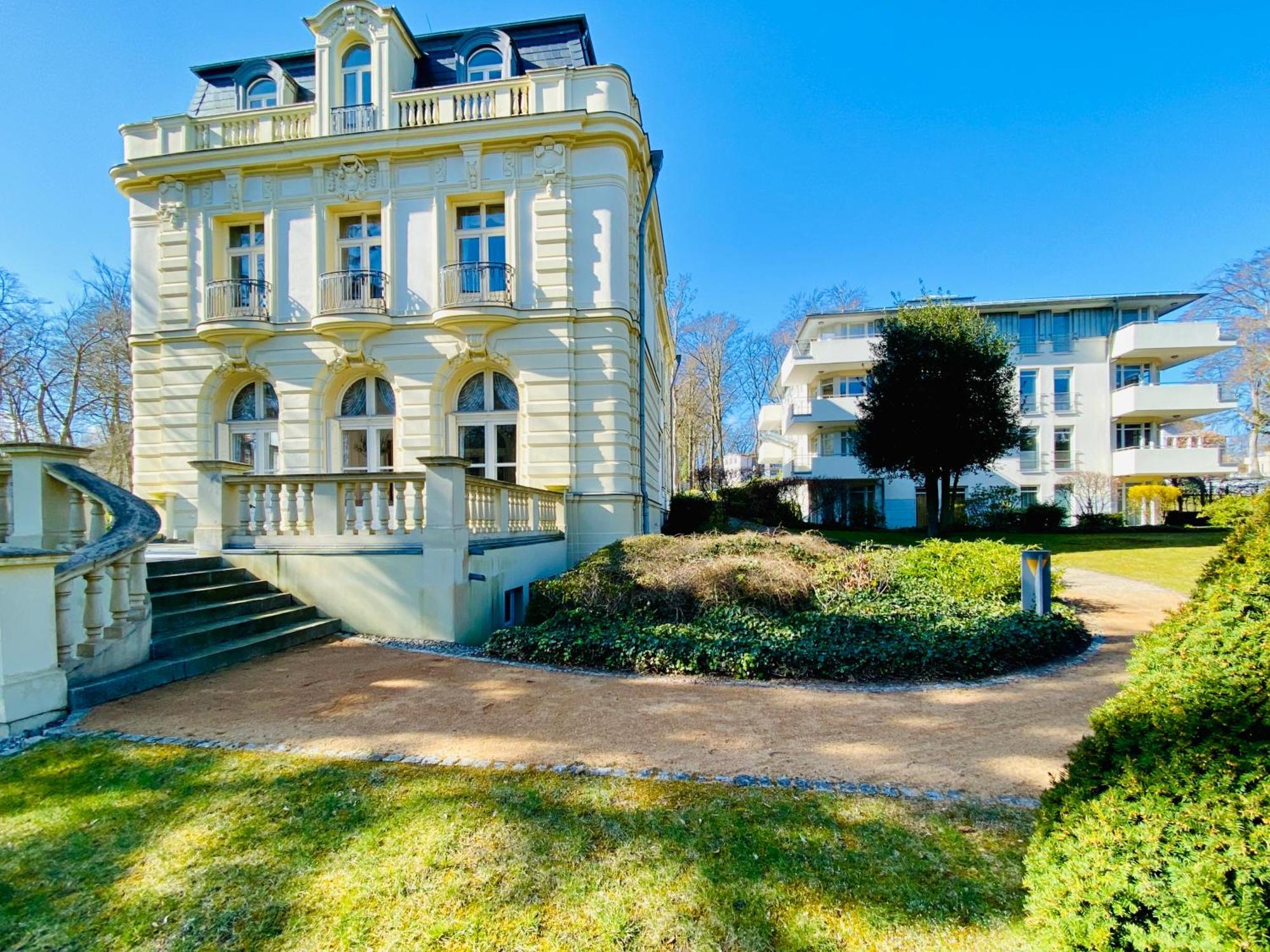 Residenz Bleichroeder - Cosima Mit Strandkorb Heringsdorf (Usedom) Exterior foto